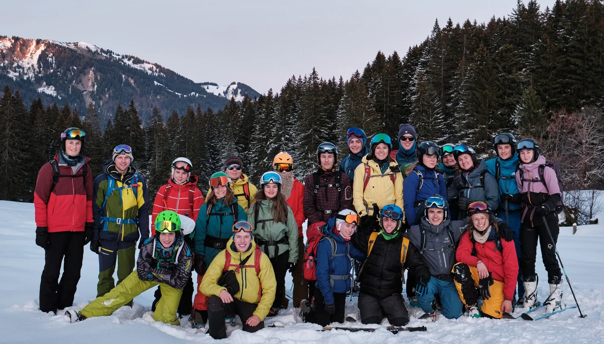 JDAV Schwabach Skitour Oberstdorf 2022 | © Benedikt Rauh