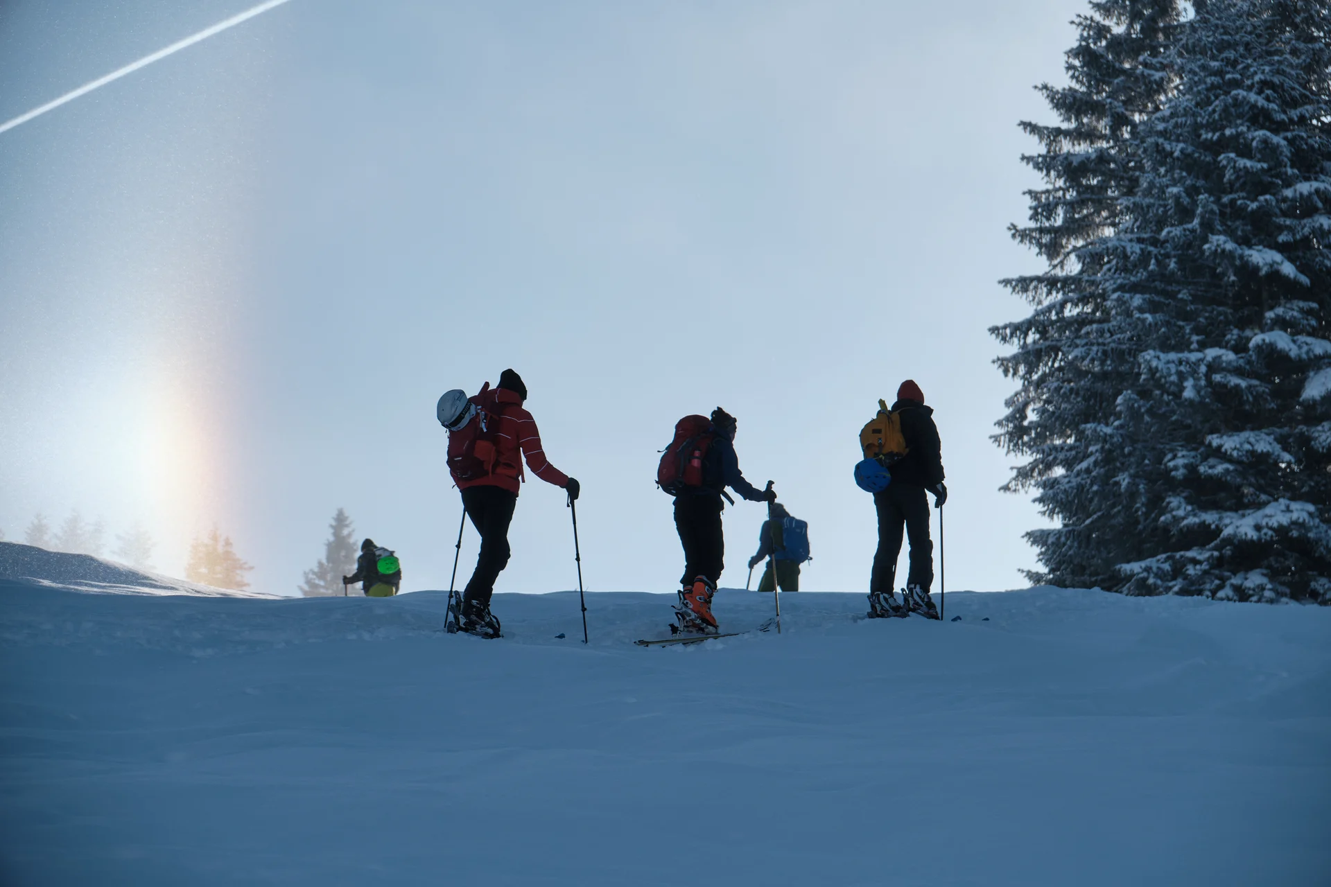JDAV Schwabach Skitour Oberstdorf 2022 | © Benedikt Rauh