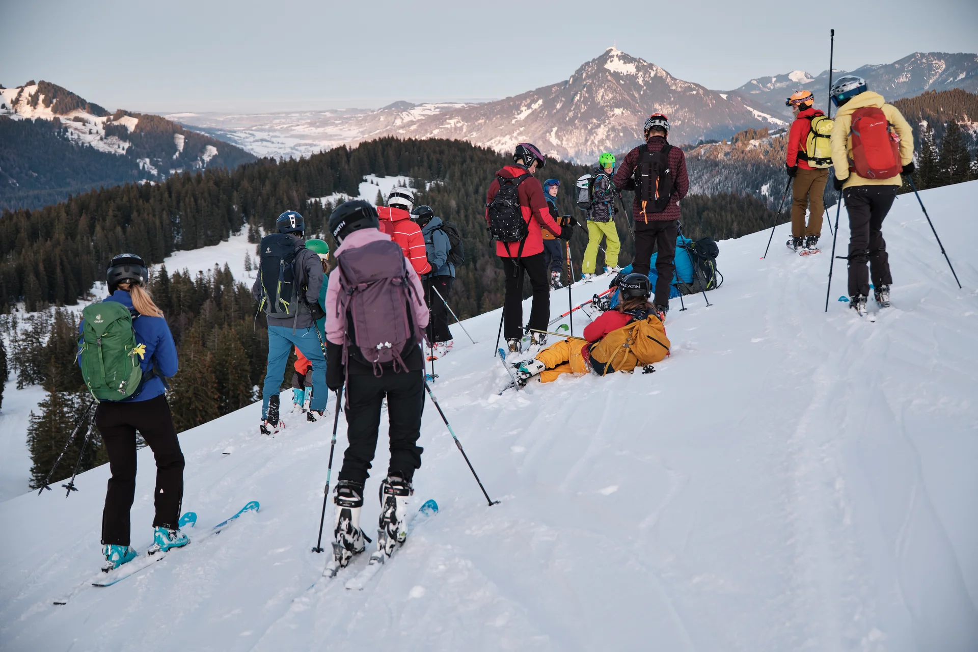 JDAV Schwabach Skitour Oberstdorf 2022 | © Benedikt Rauh