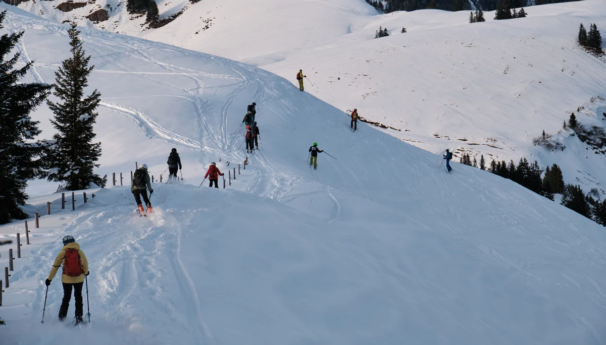 JDAV Schwabach Skitour Oberstdorf 2022 | © Benedikt Rauh