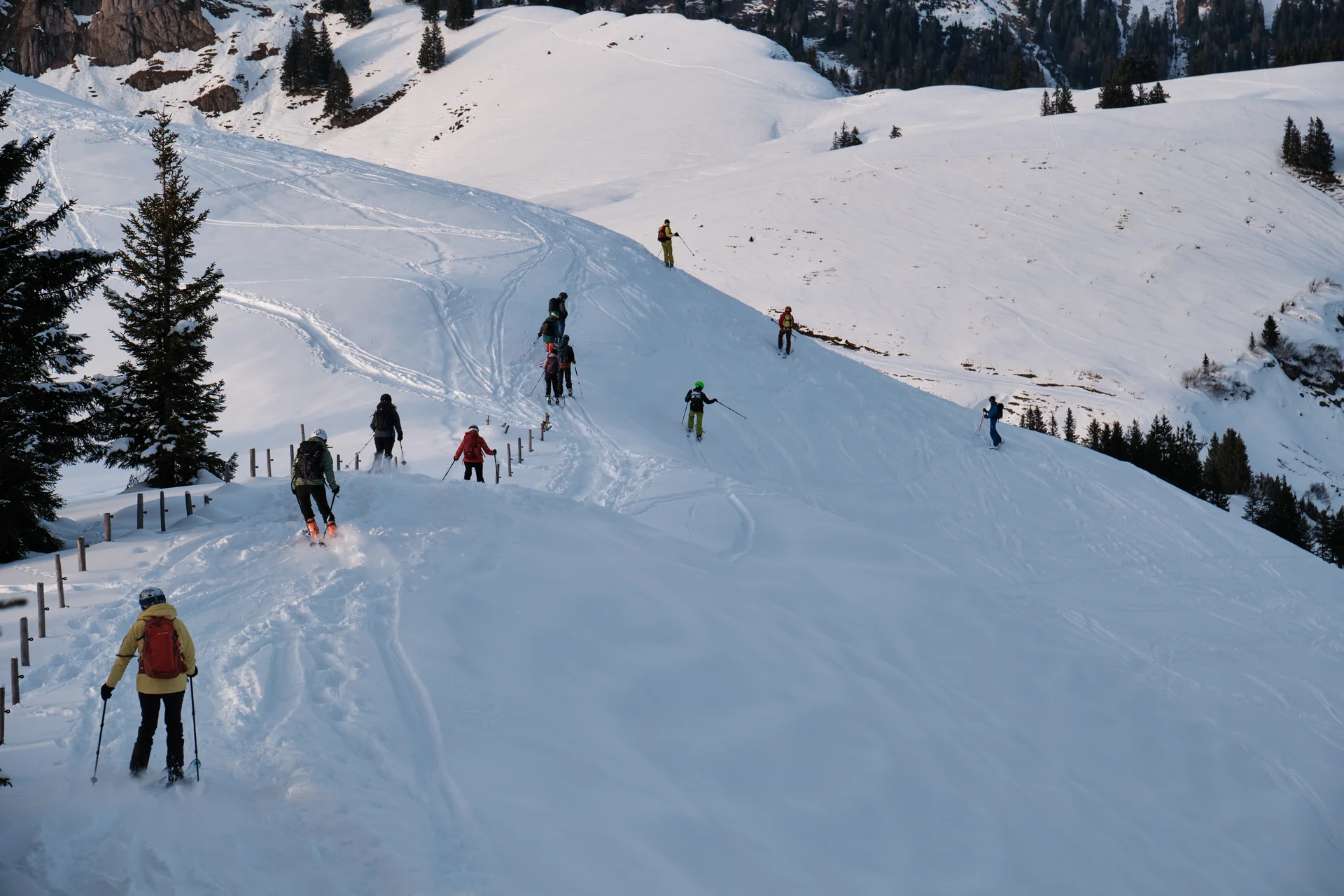 JDAV Schwabach Skitour Oberstdorf 2022 | © Benedikt Rauh