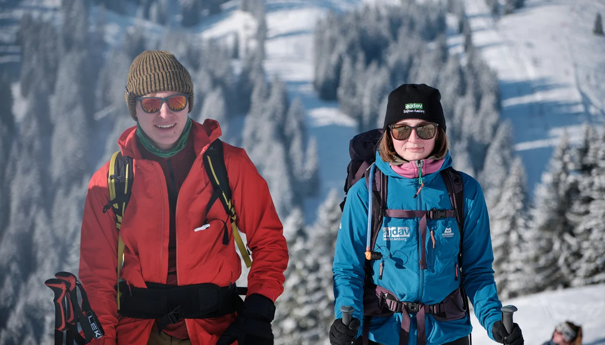 JDAV Schwabach Skitour Oberstdorf 2022 | © Benedikt Rauh