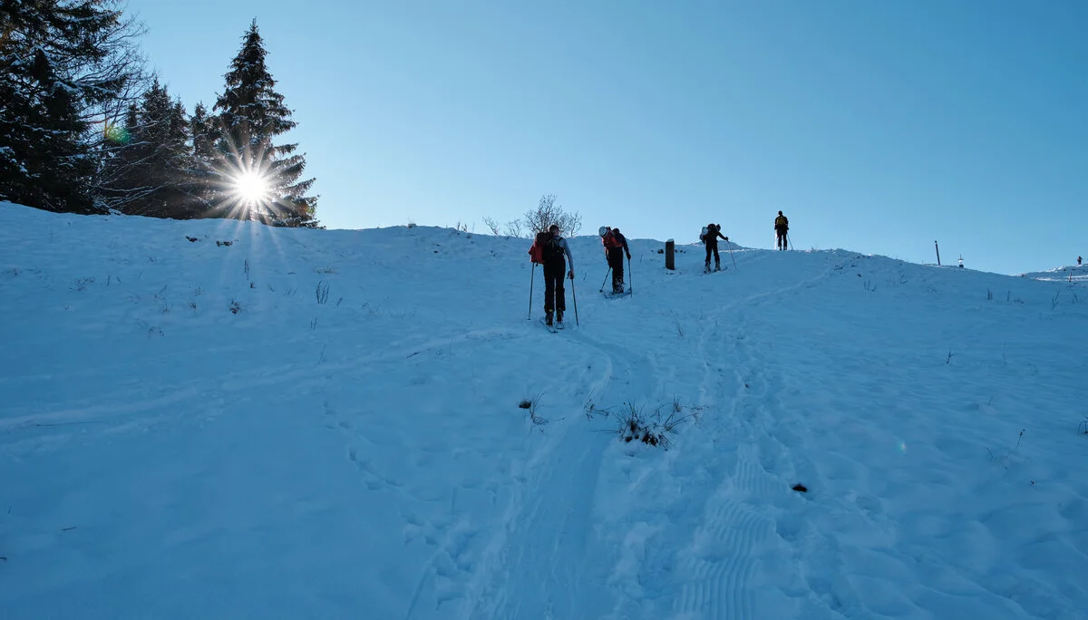 JDAV Schwabach Skitour Oberstdorf 2022 | © Benedikt Rauh