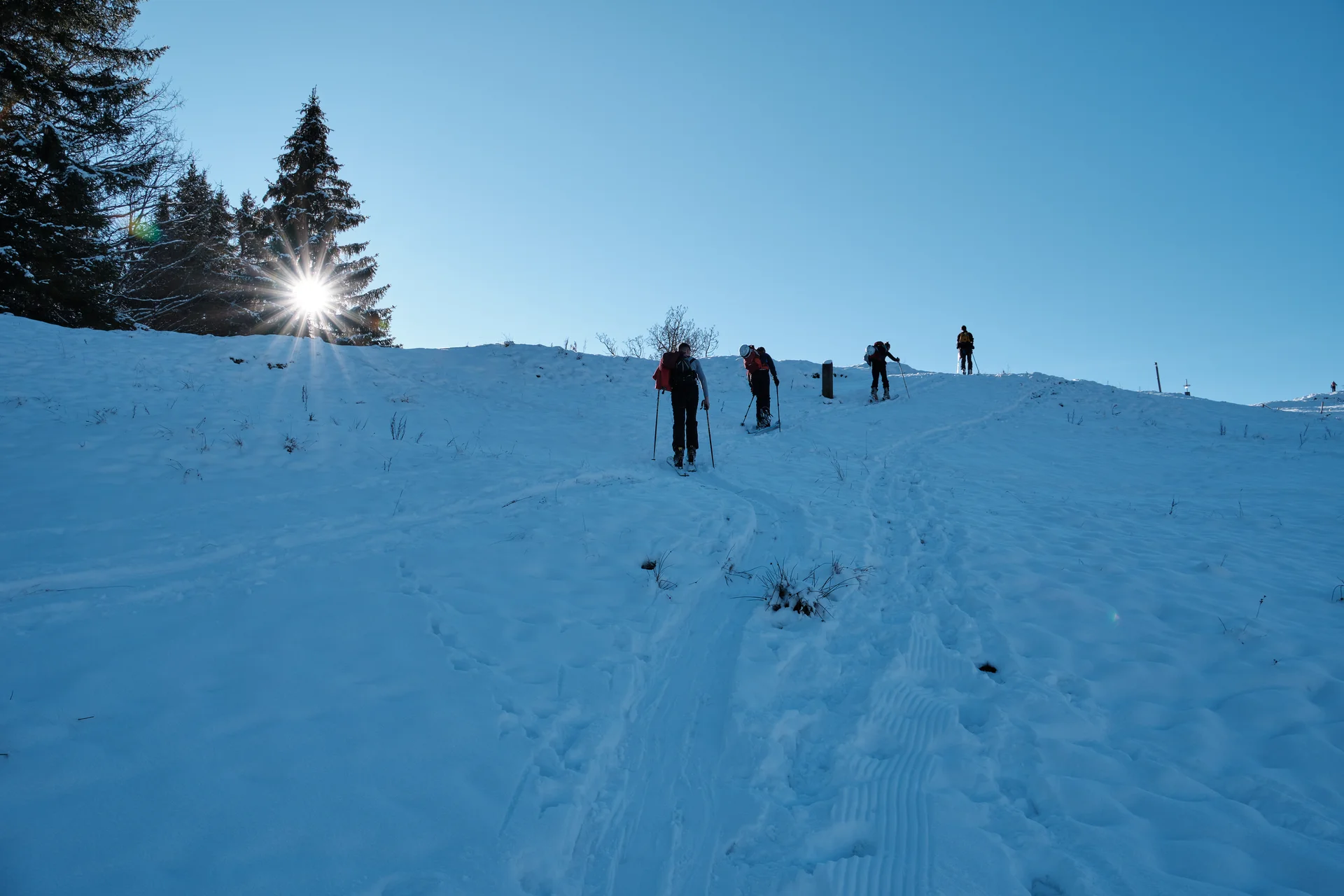 JDAV Schwabach Skitour Oberstdorf 2022 | © Benedikt Rauh