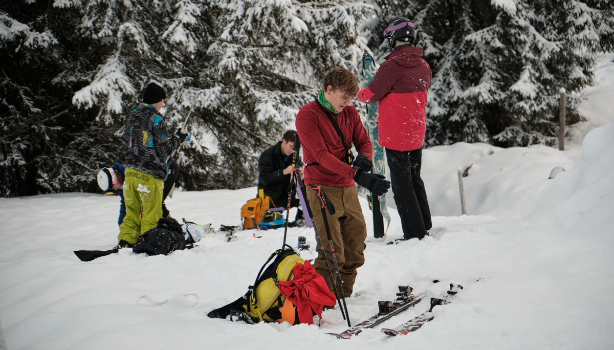 JDAV Schwabach Skitour Oberstdorf 2022 | © Benedikt Rauh