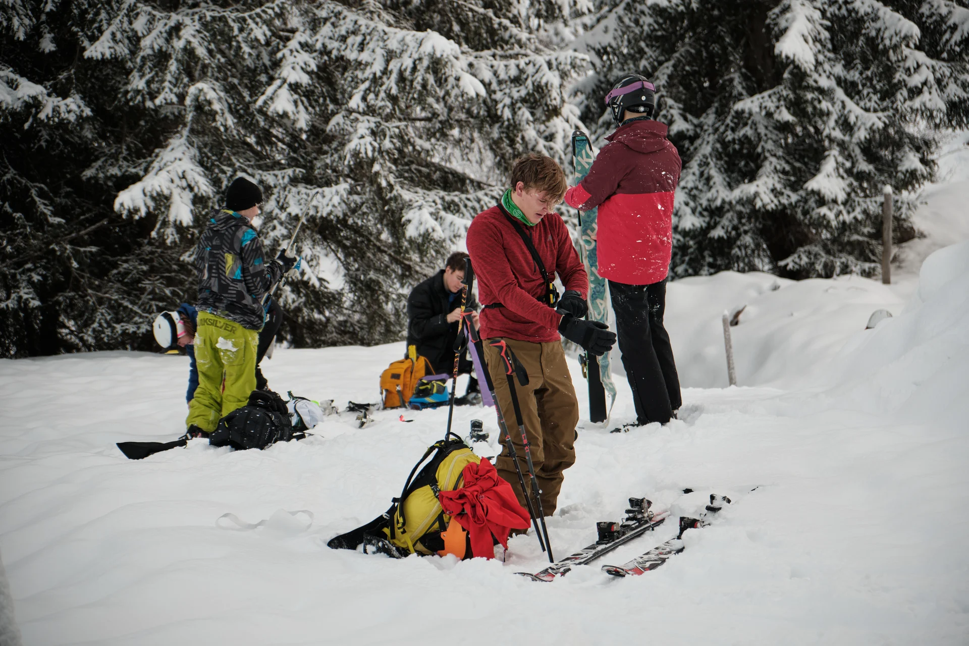 JDAV Schwabach Skitour Oberstdorf 2022 | © Benedikt Rauh