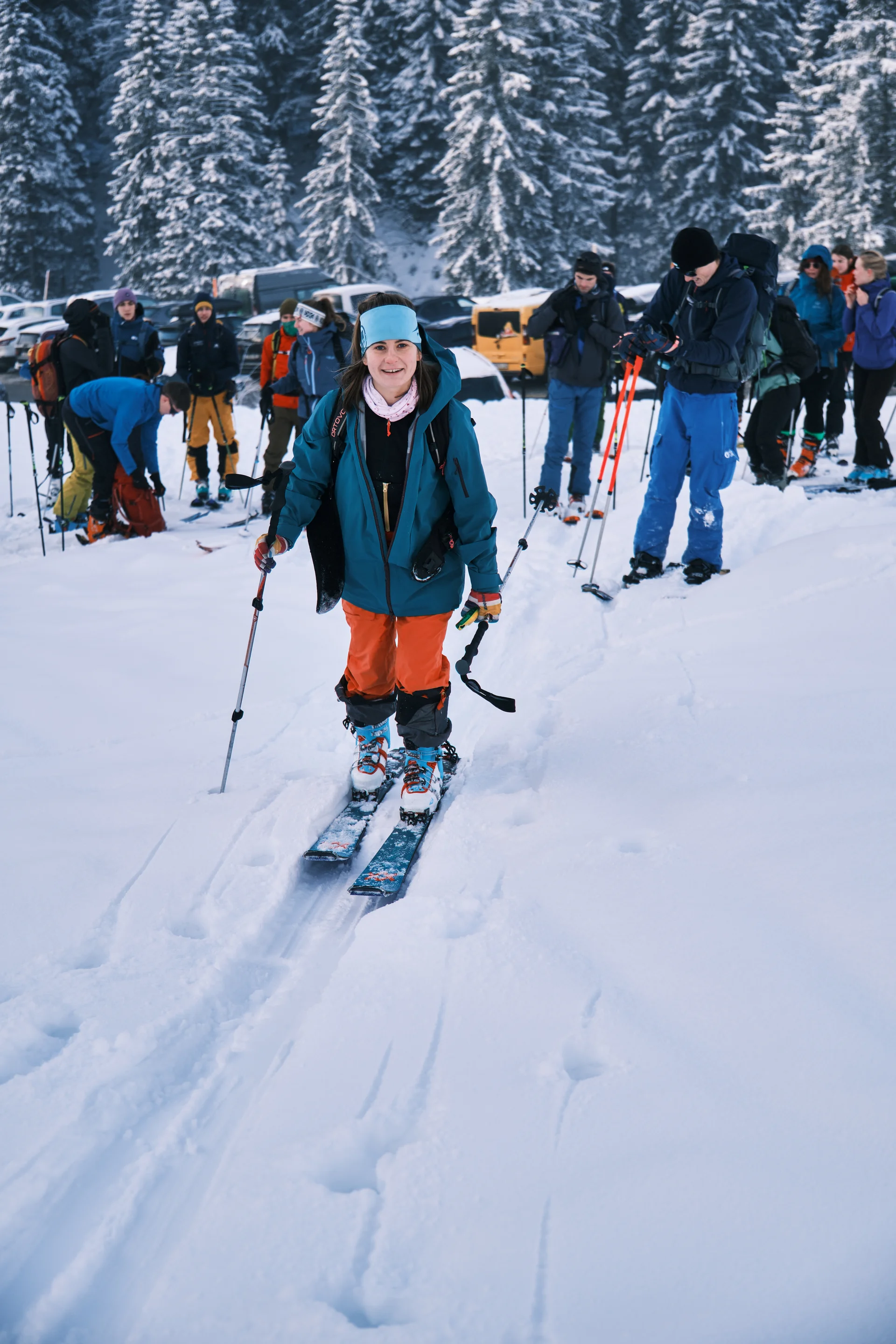 JDAV Schwabach Skitour Oberstdorf 2022 | © Benedikt Rauh