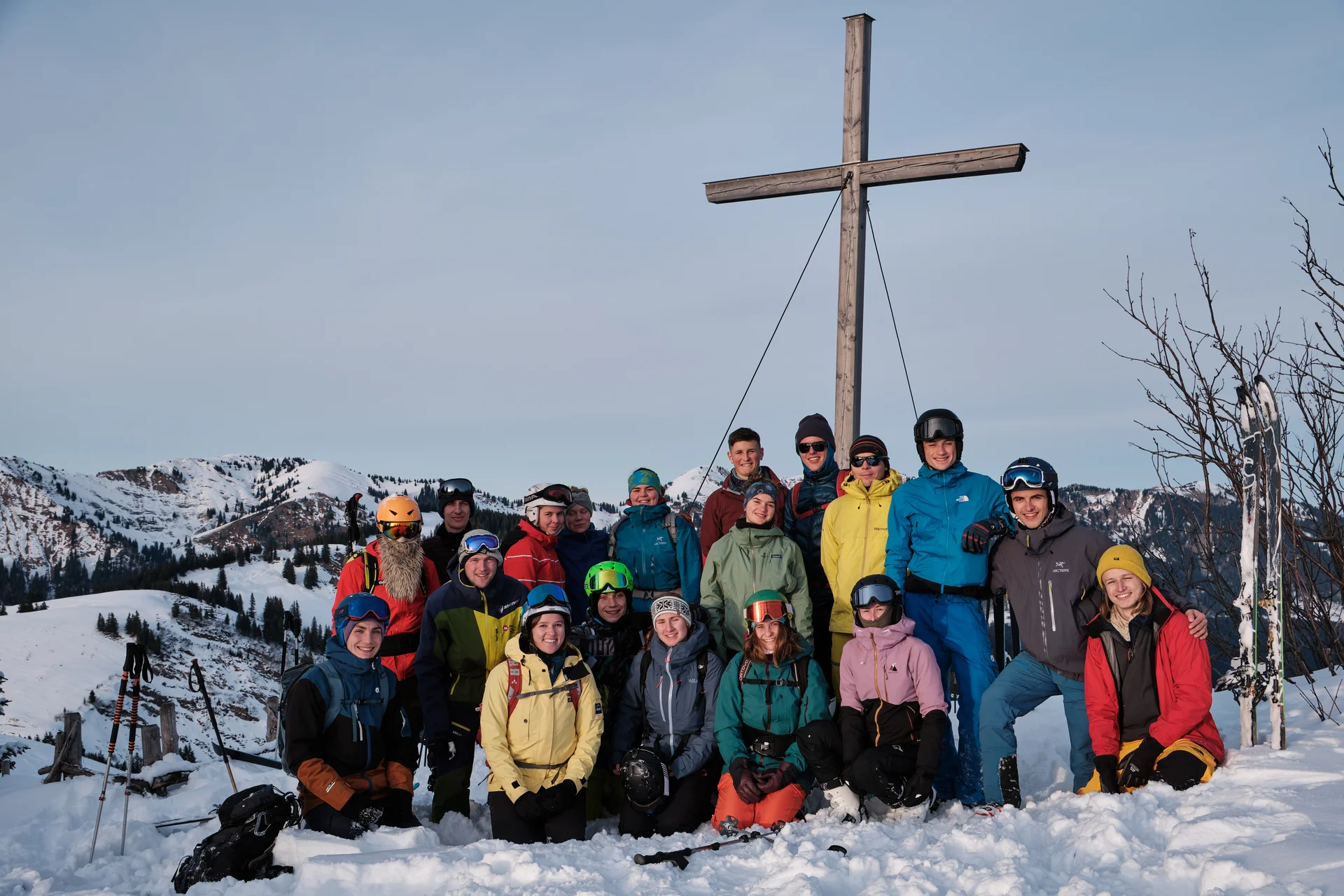 JDAV Schwabach Skitour Oberstdorf 2022 | © Benedikt Rauh