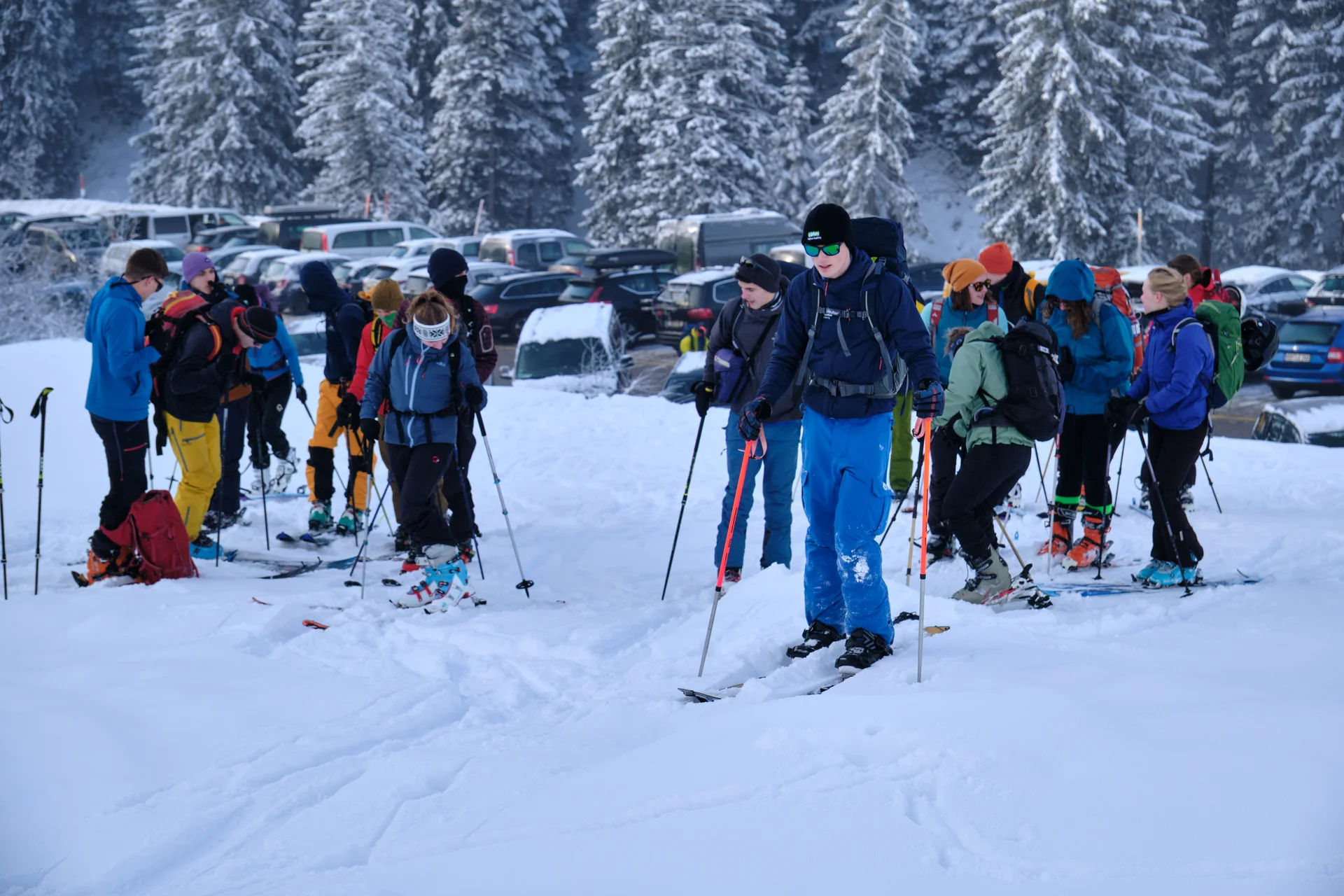JDAV Schwabach Skitour Oberstdorf 2022 | © Benedikt Rauh