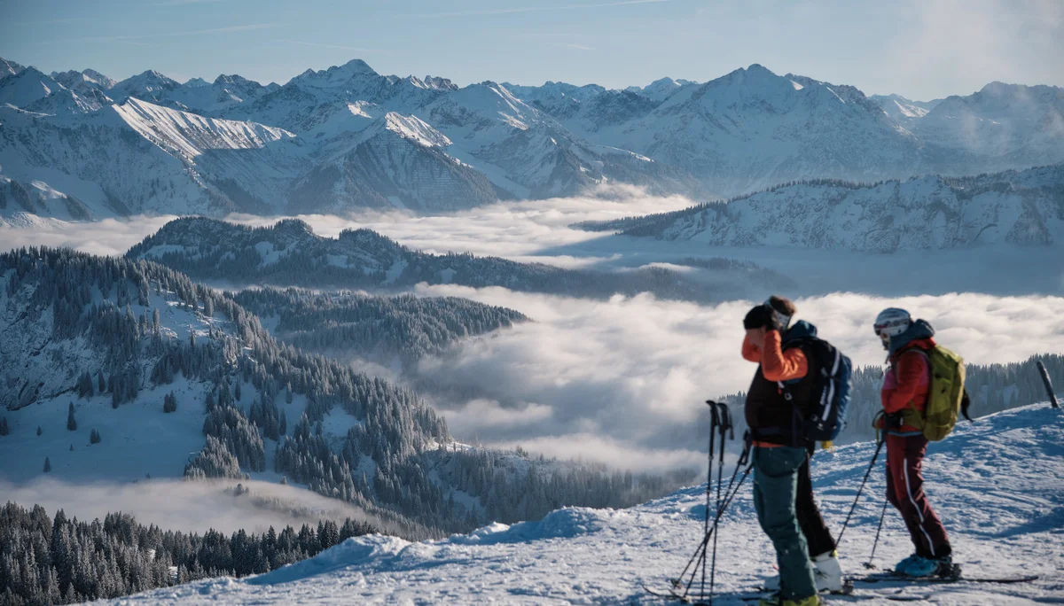 JDAV Schwabach Skitour Oberstdorf 2022 | © Benedikt Rauh
