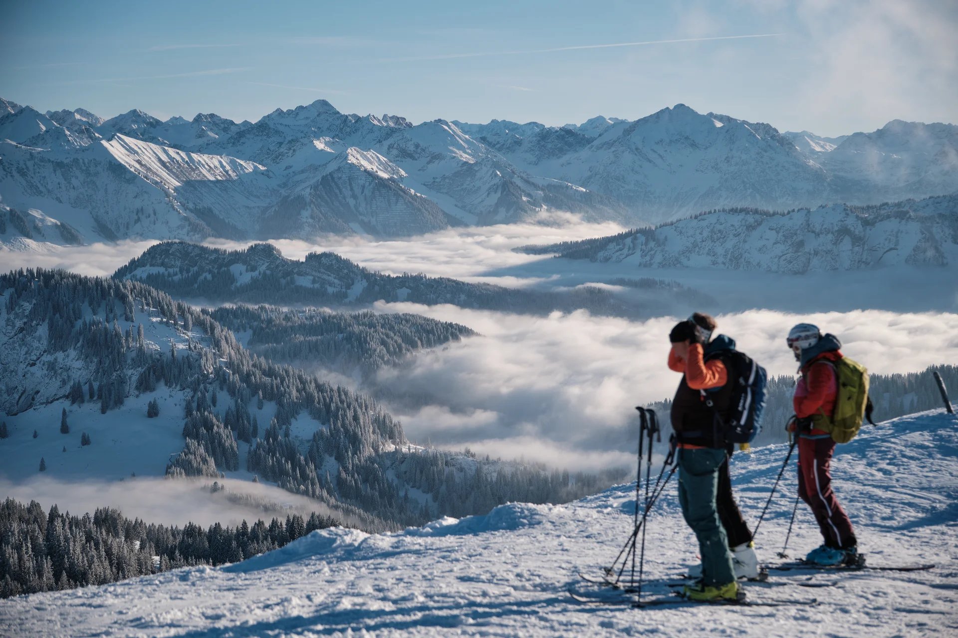 JDAV Schwabach Skitour Oberstdorf 2022 | © Benedikt Rauh