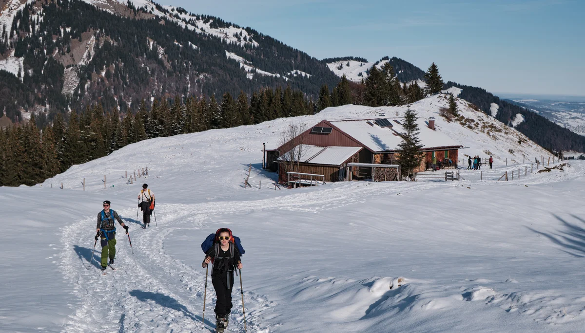 JDAV Schwabach Skitour Oberstdorf 2022 | © Benedikt Rauh