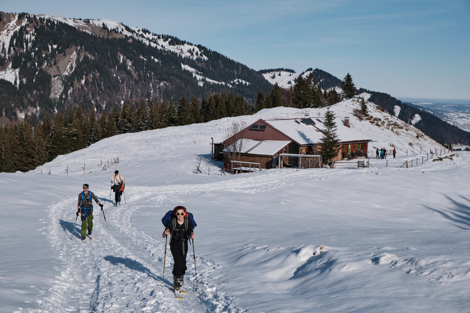 JDAV Schwabach Skitour Oberstdorf 2022 | © Benedikt Rauh