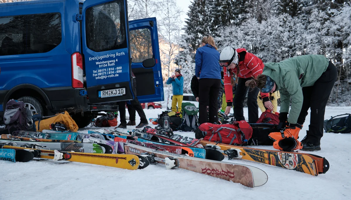 JDAV Schwabach Skitour Oberstdorf 2022 | © Benedikt Rauh