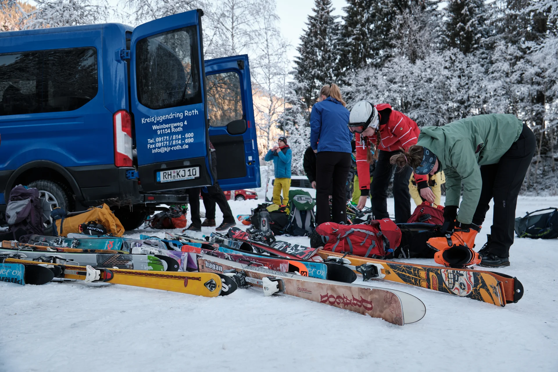 JDAV Schwabach Skitour Oberstdorf 2022 | © Benedikt Rauh