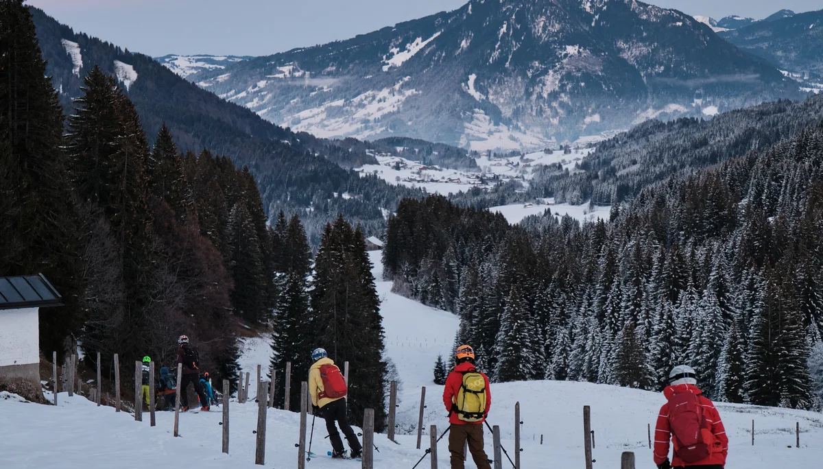 JDAV Schwabach Skitour Oberstdorf 2022 | © Benedikt Rauh