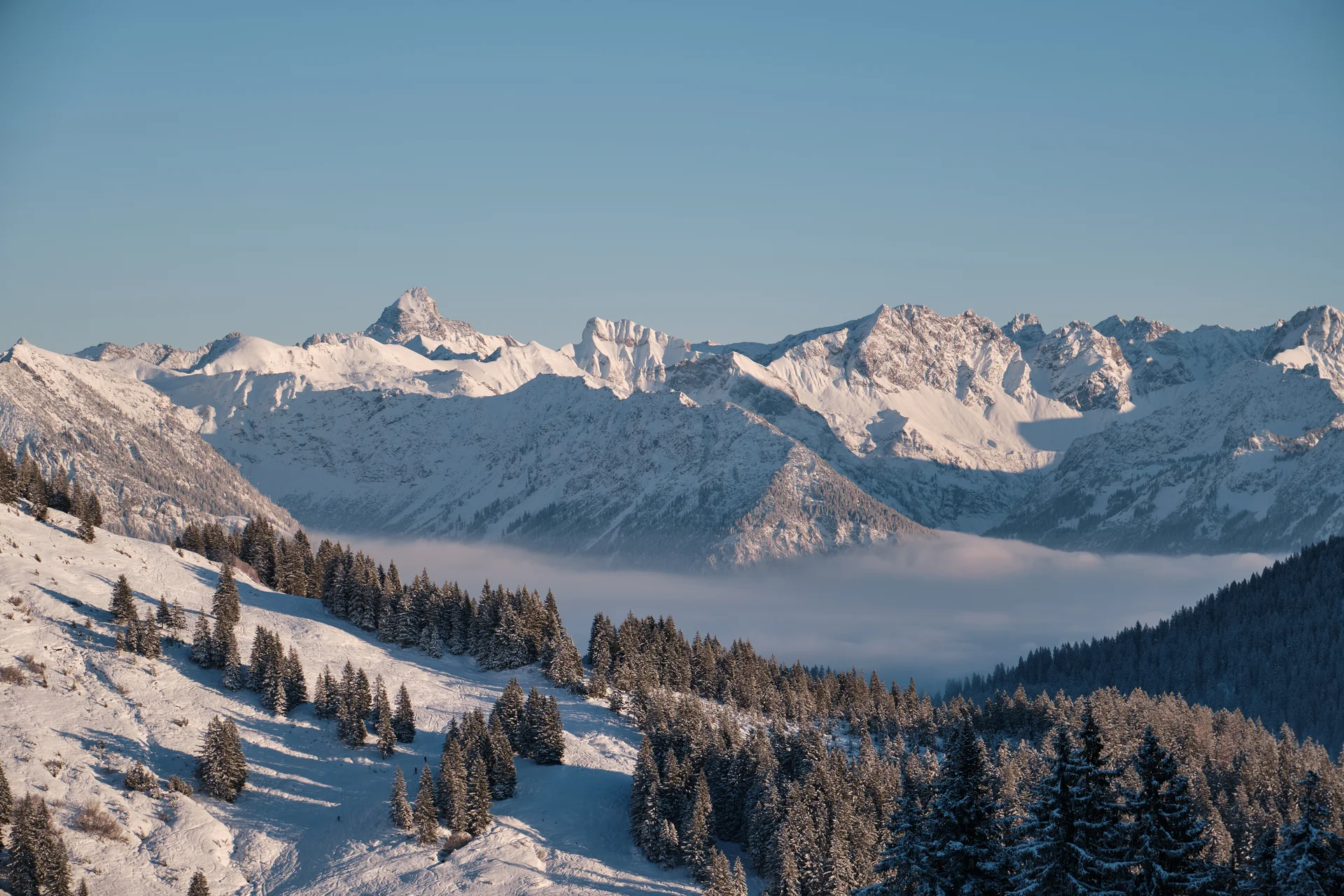 JDAV Schwabach Skitour Oberstdorf 2022 | © Benedikt Rauh