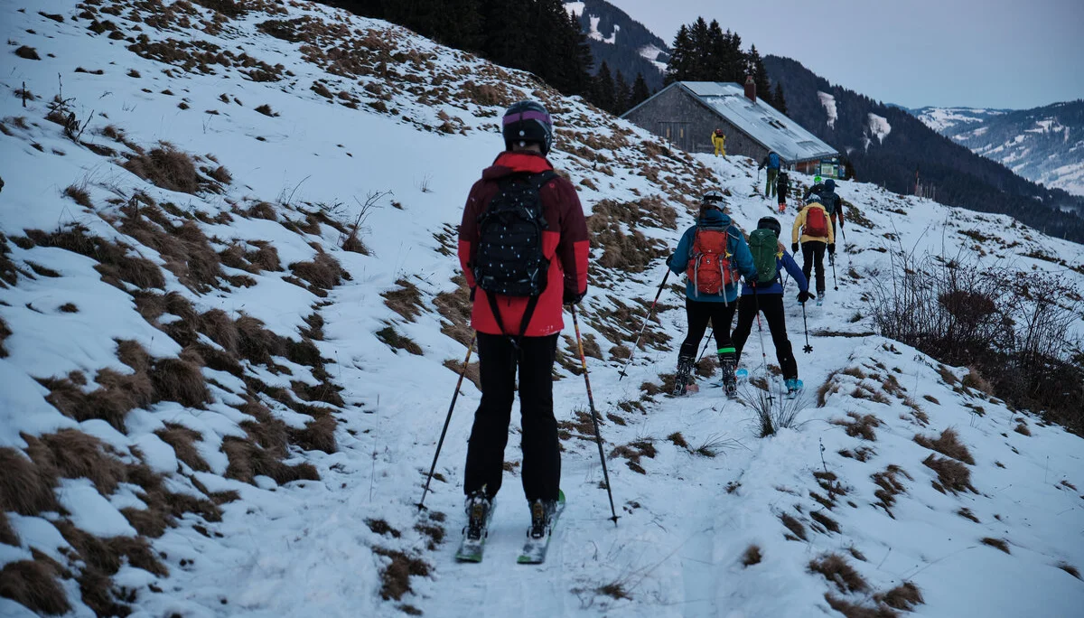 JDAV Schwabach Skitour Oberstdorf 2022 | © Benedikt Rauh