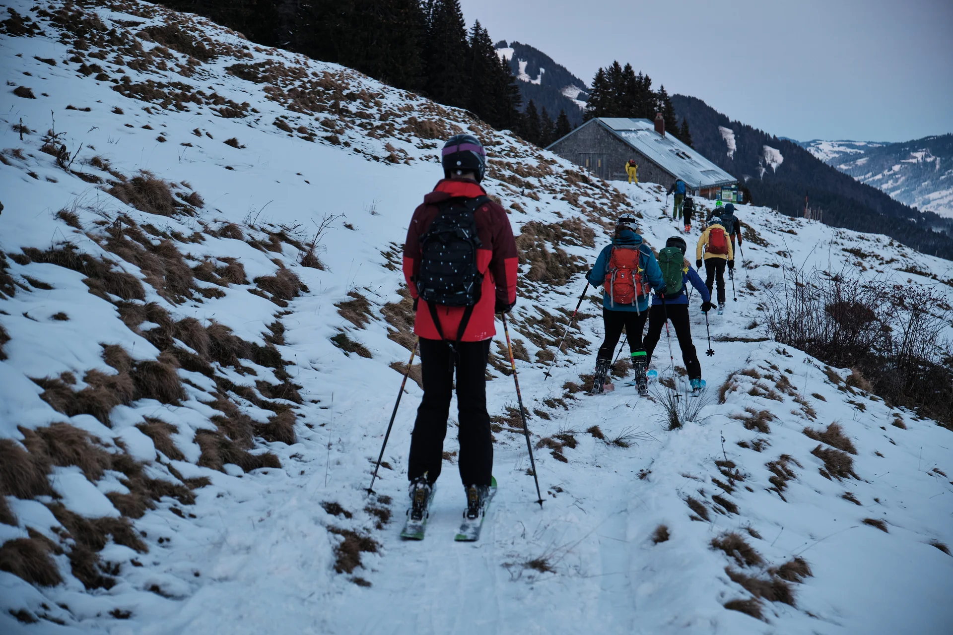JDAV Schwabach Skitour Oberstdorf 2022 | © Benedikt Rauh