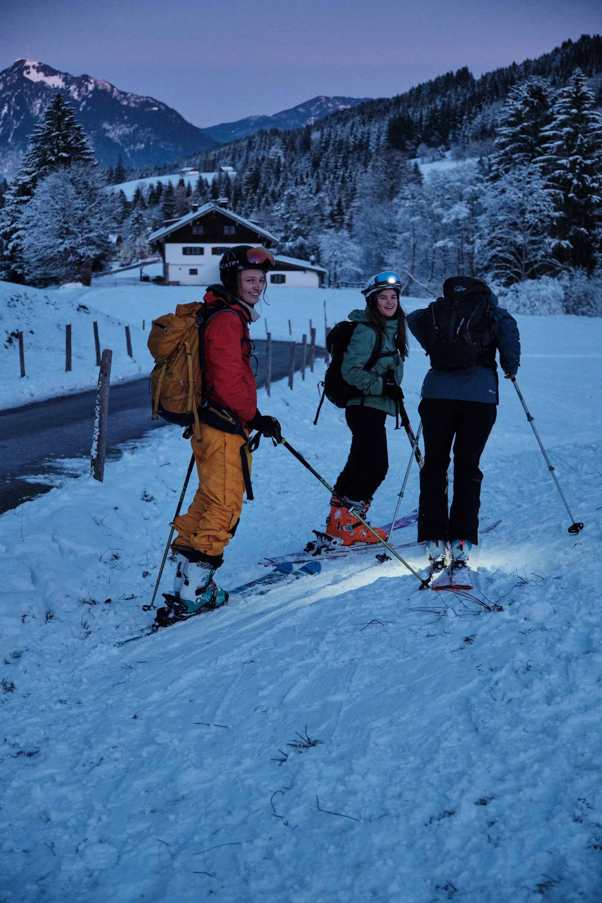 JDAV Schwabach Skitour Oberstdorf 2022 | © Benedikt Rauh