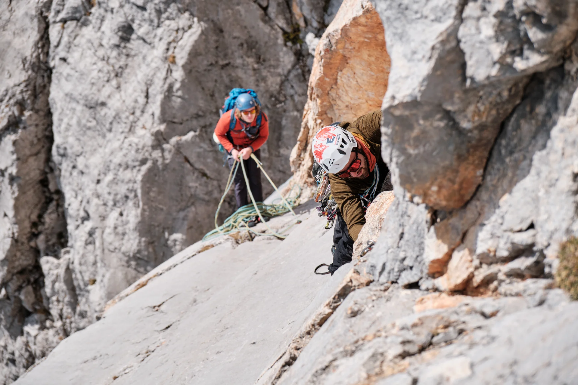 Klettern Schüsselkar 2023 | © Benedikt Rauh