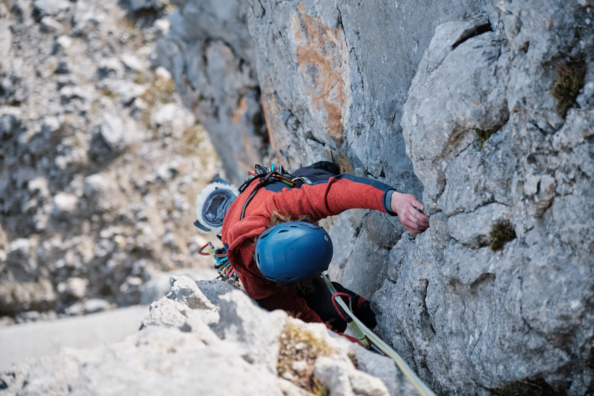 Klettern Schüsselkar 2023 | © Benedikt Rauh