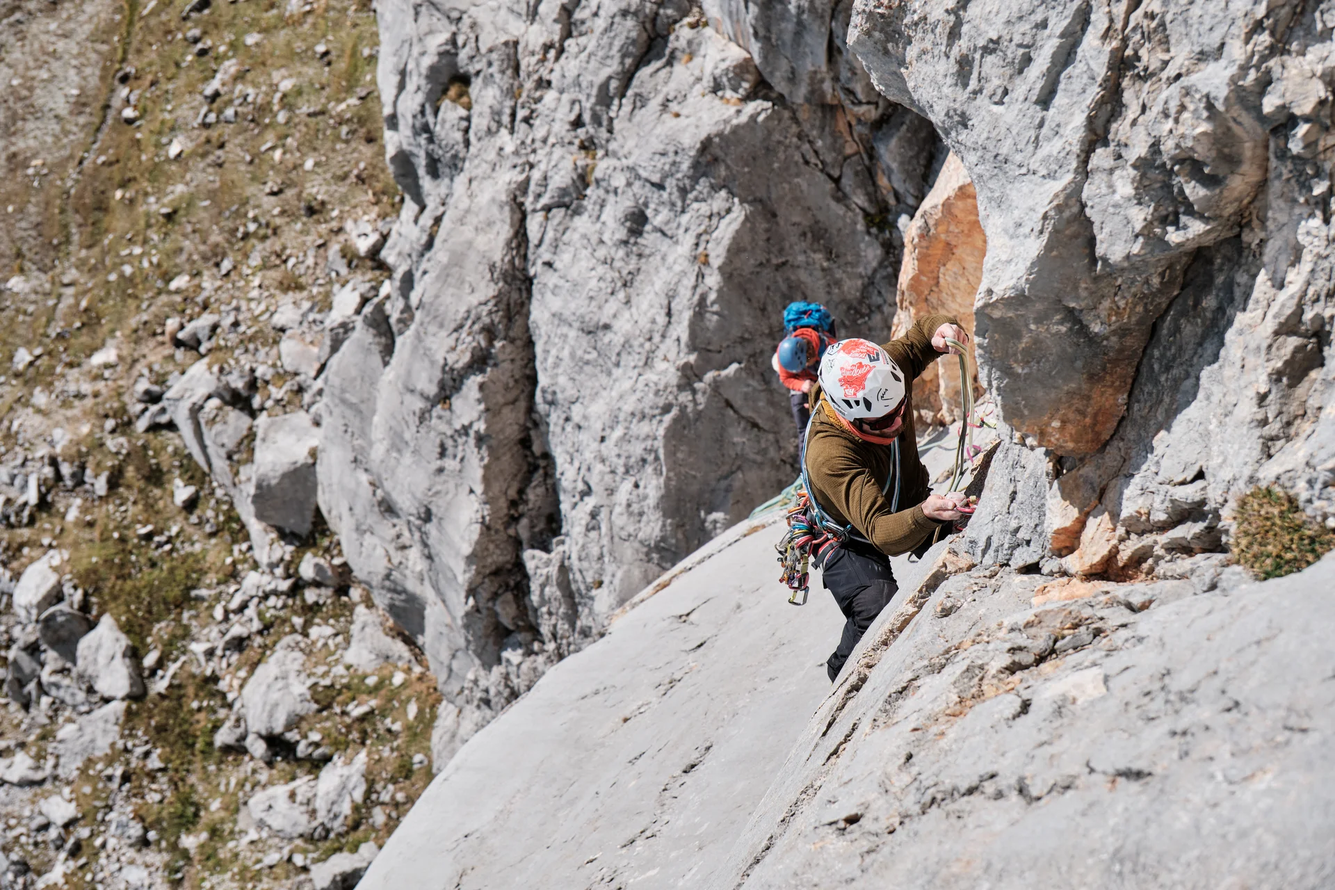 Klettern Schüsselkar 2023 | © Benedikt Rauh