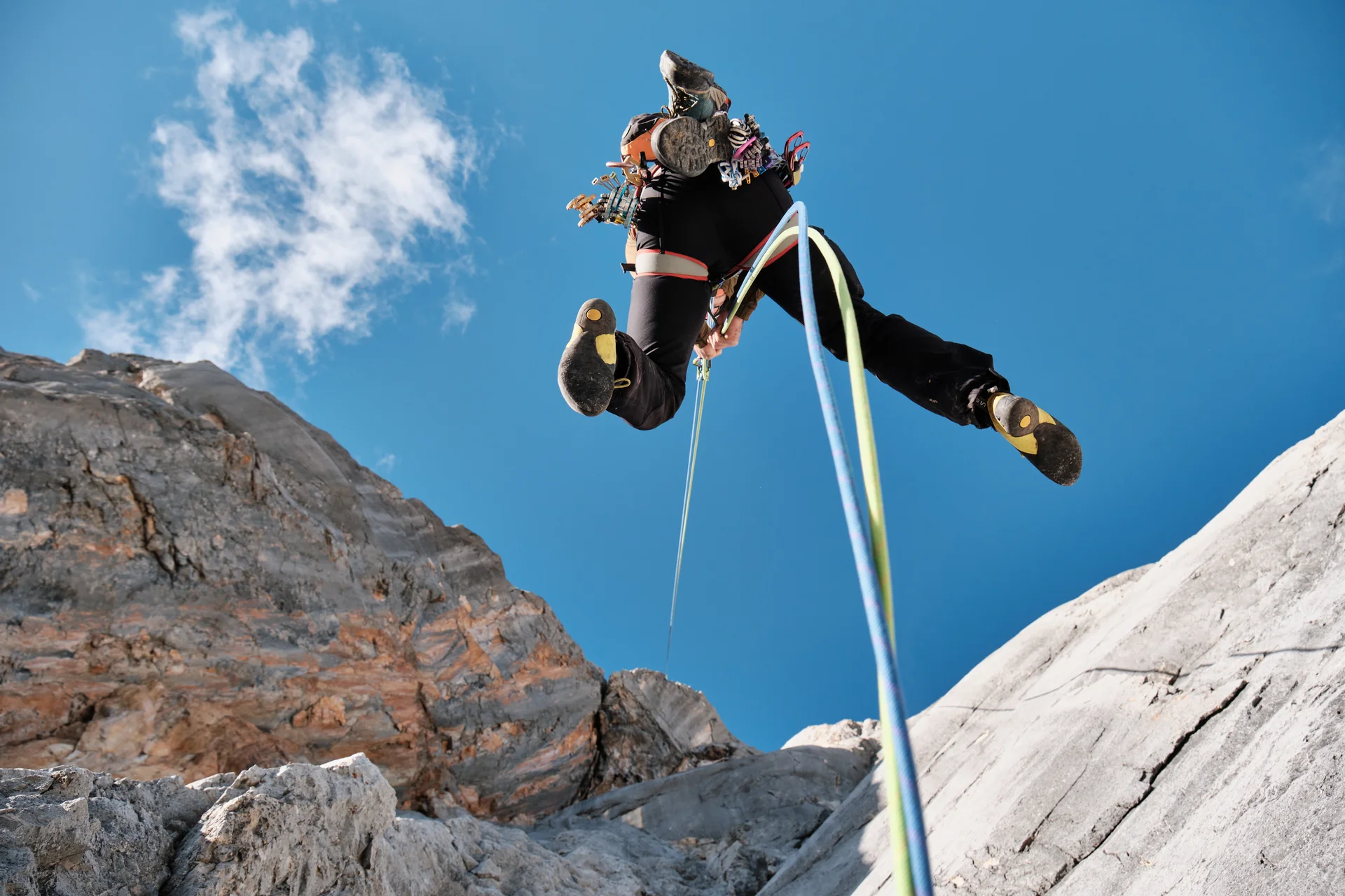 Klettern Schüsselkar 2023 | © Benedikt Rauh