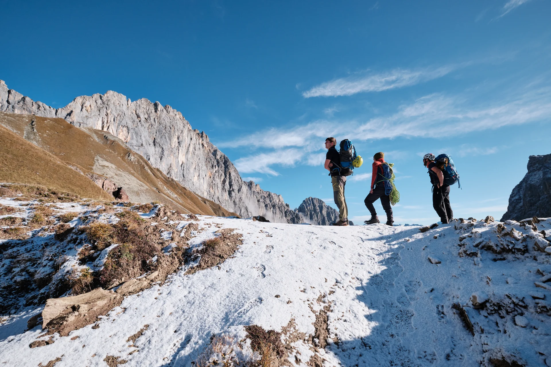 Klettern Schüsselkar 2023 | © Benedikt Rauh