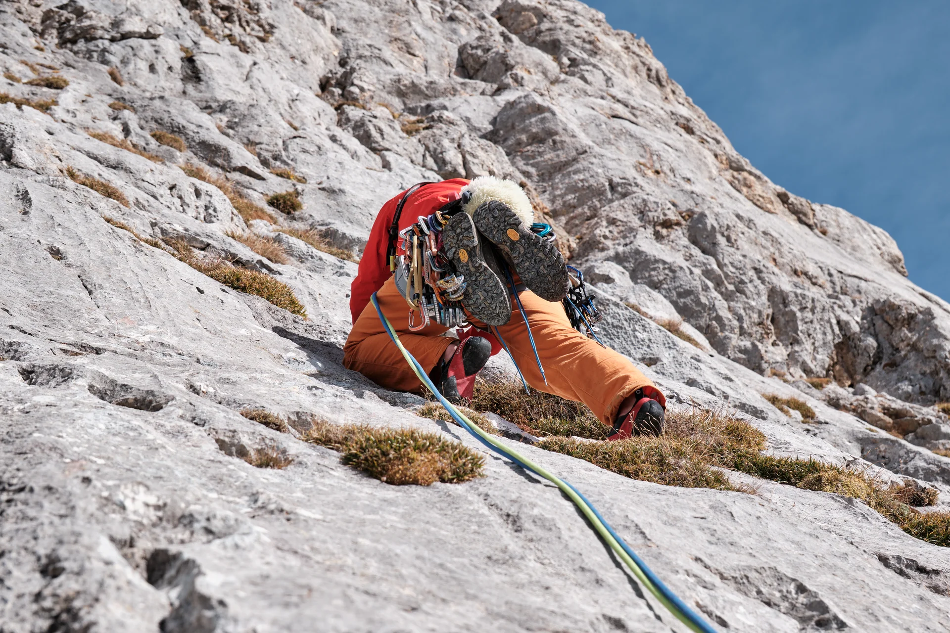 Klettern Schüsselkar 2023 | © Benedikt Rauh