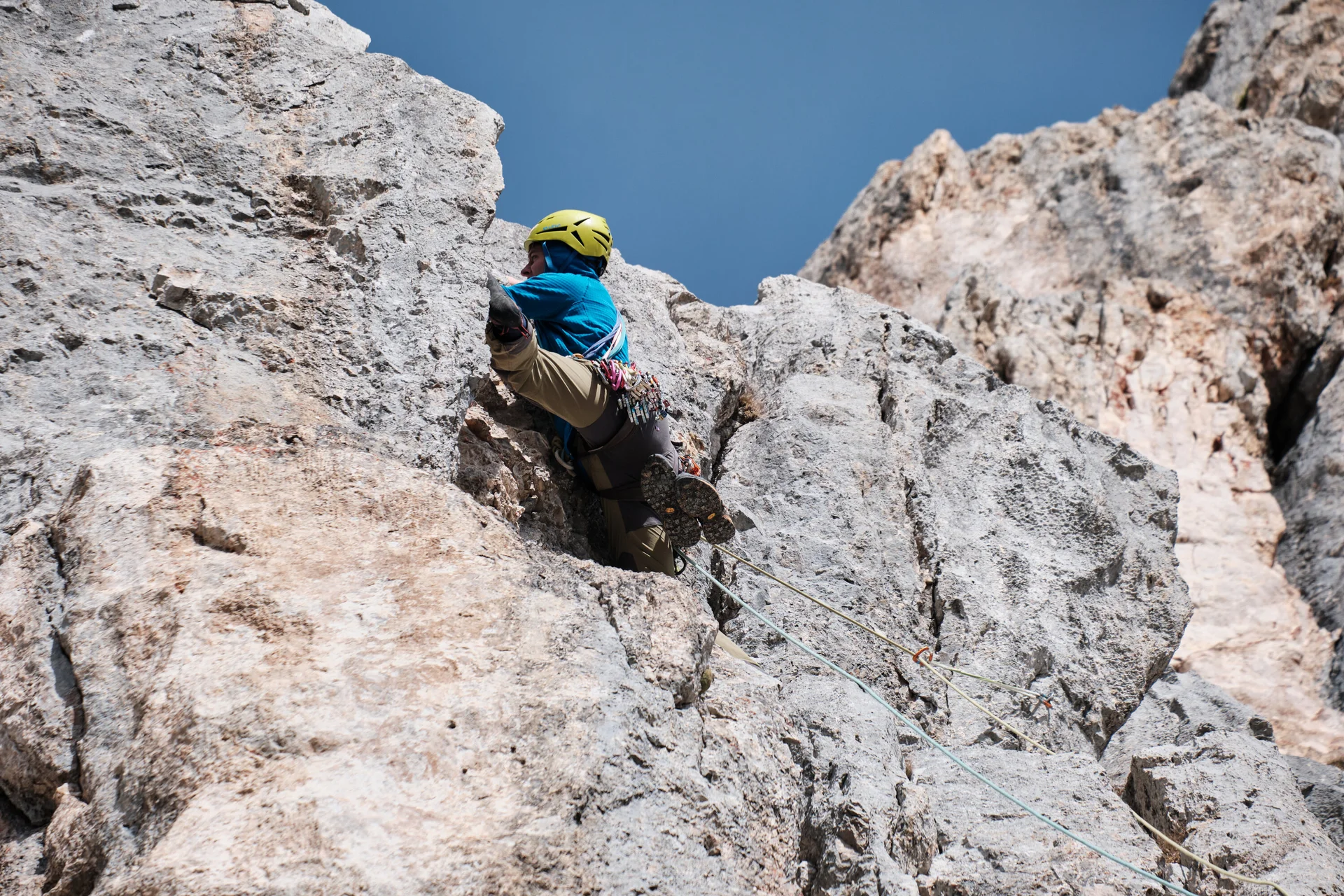 Klettern Schüsselkar 2023 | © Benedikt Rauh