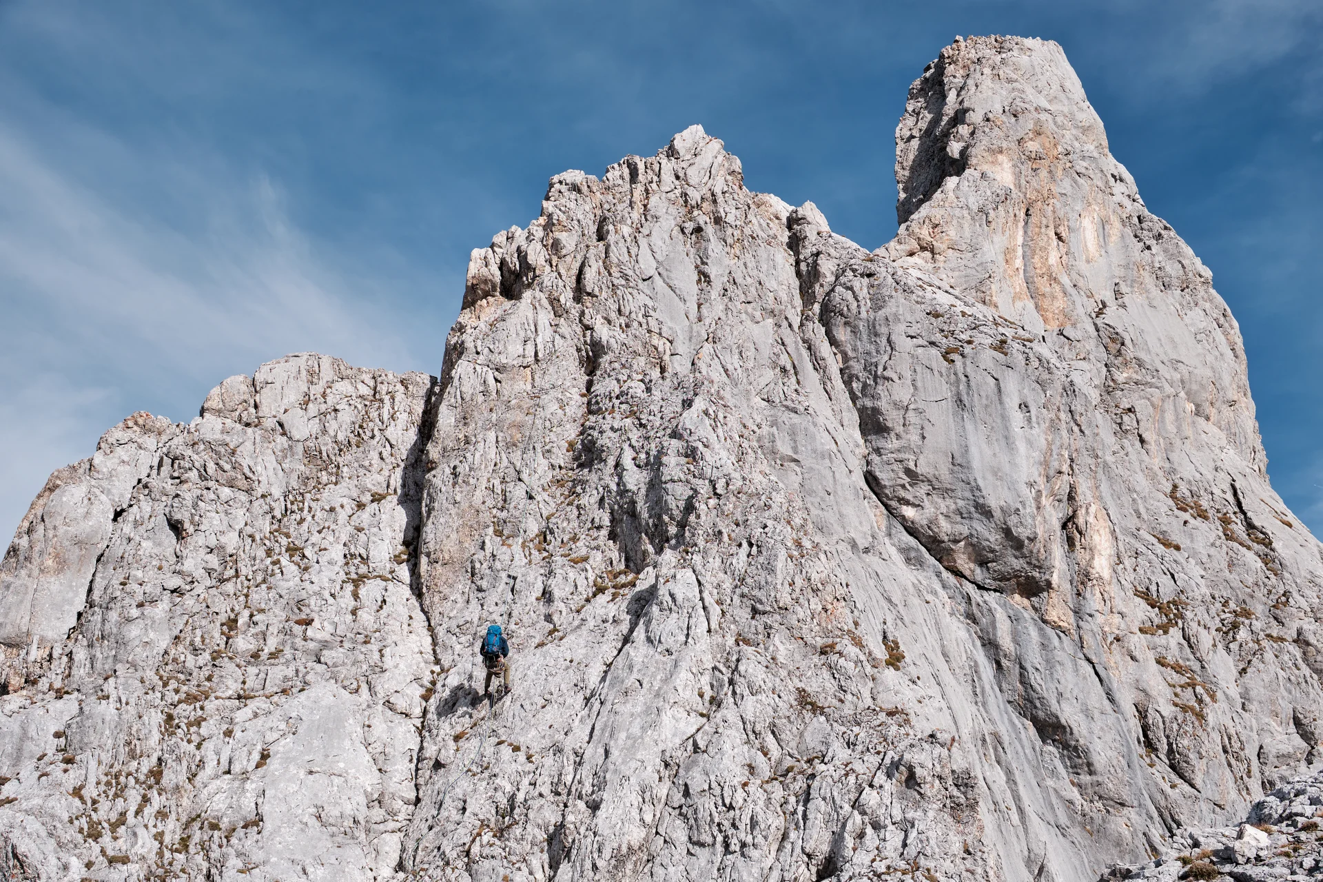Klettern Schüsselkar 2023 | © Benedikt Rauh