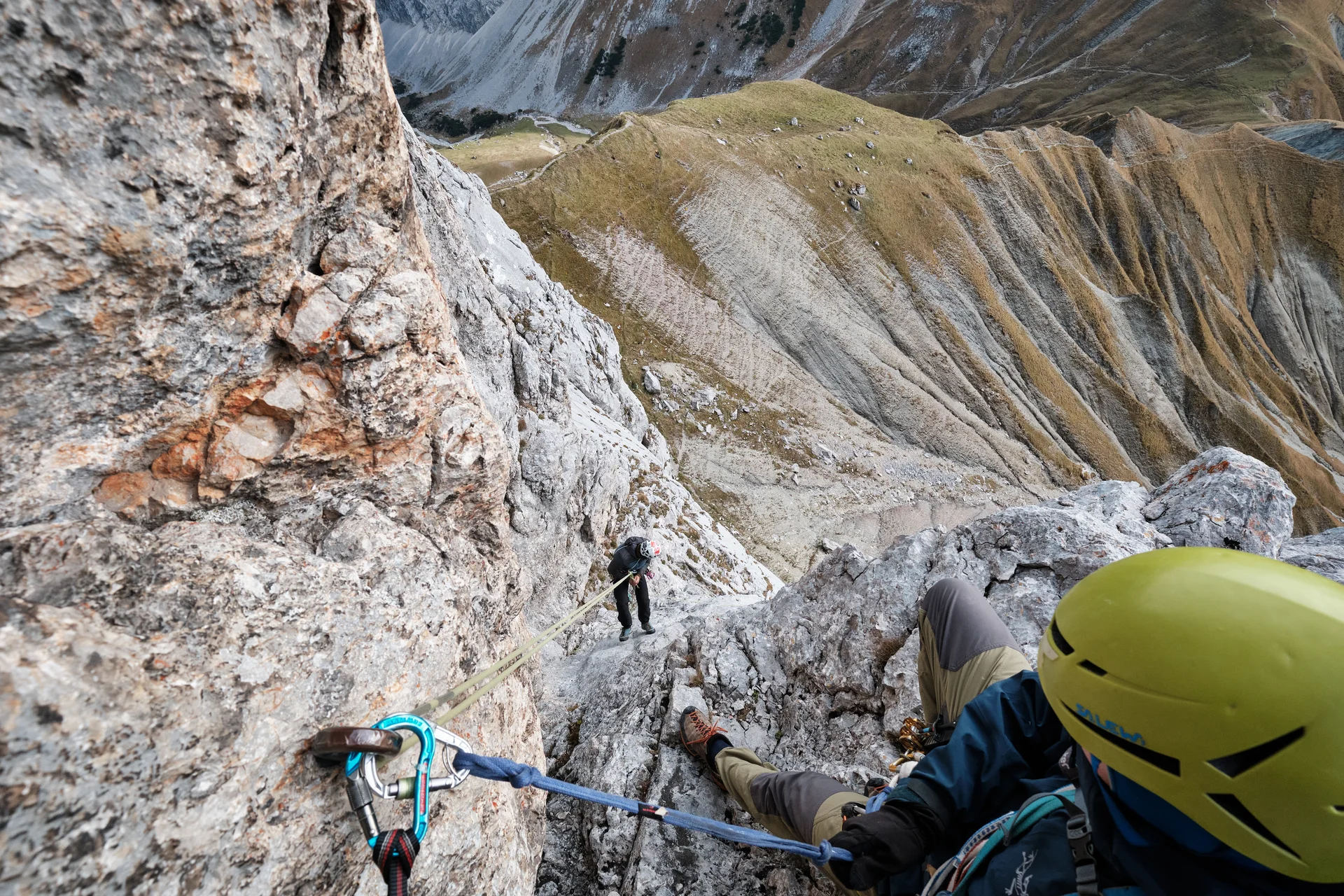 Klettern Schüsselkar 2023 | © Benedikt Rauh