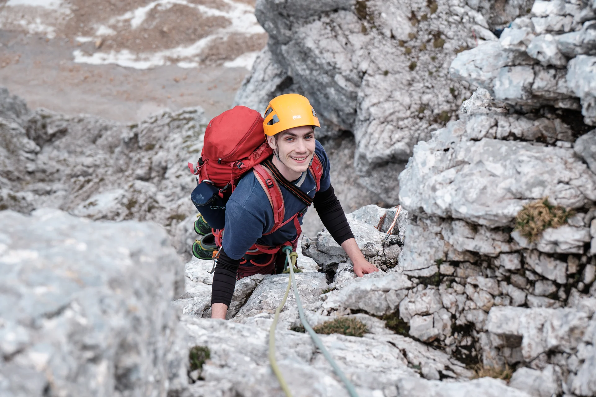 Klettern Oberreintal 2023 | © Benedikt Rauh