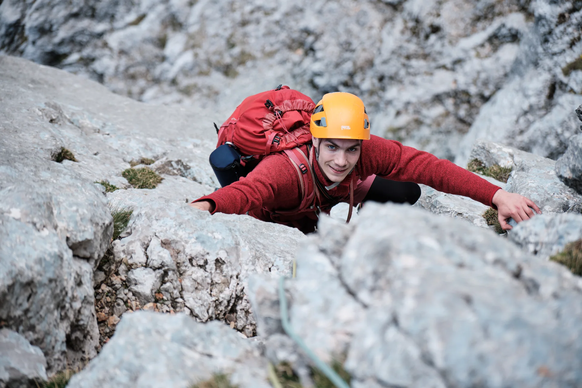 Klettern Oberreintal 2023 | © Benedikt Rauh