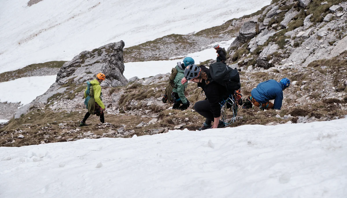 Klettern Oberreintal 2023 | © Benedikt Rauh