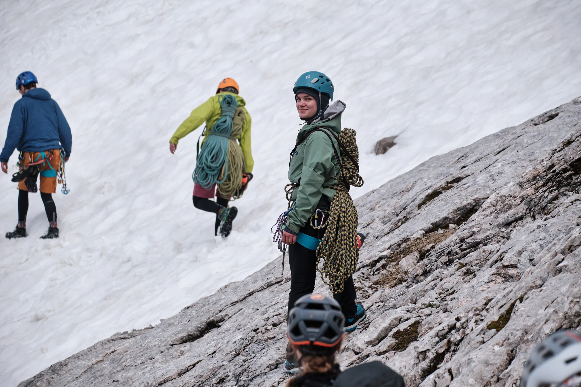 Klettern Oberreintal 2023 | © Benedikt Rauh