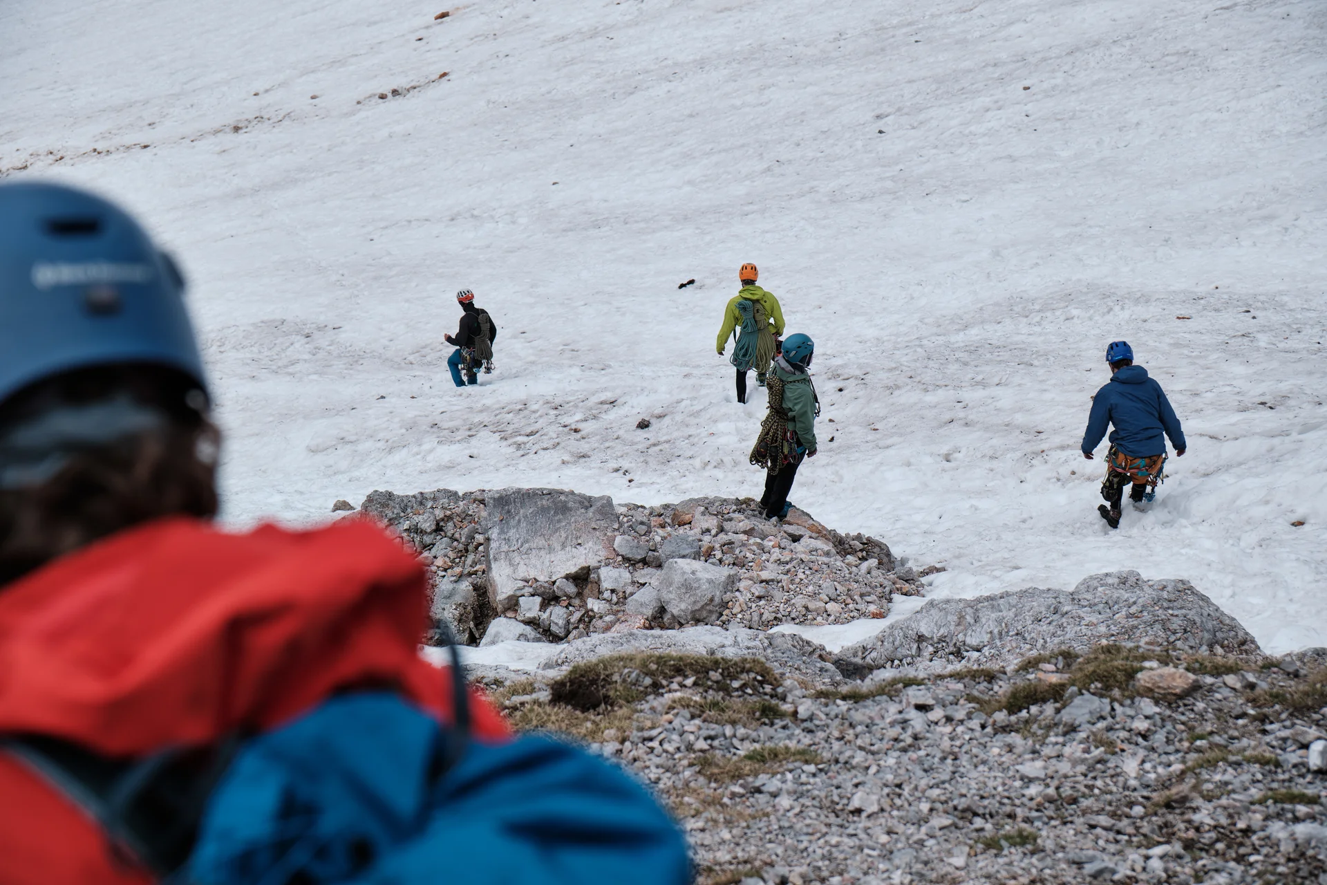 Klettern Oberreintal 2023 | © Benedikt Rauh