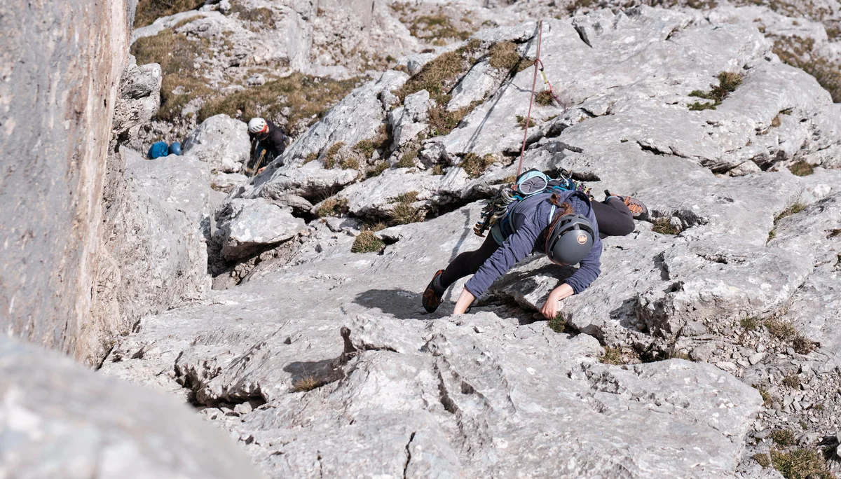 Klettern Oberreintal 2023 | © Benedikt Rauh