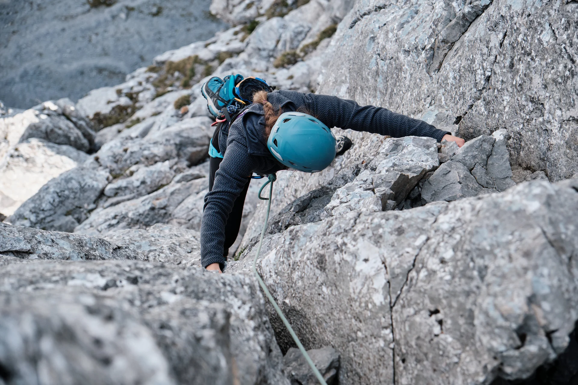 Klettern Oberreintal 2023 | © Benedikt Rauh