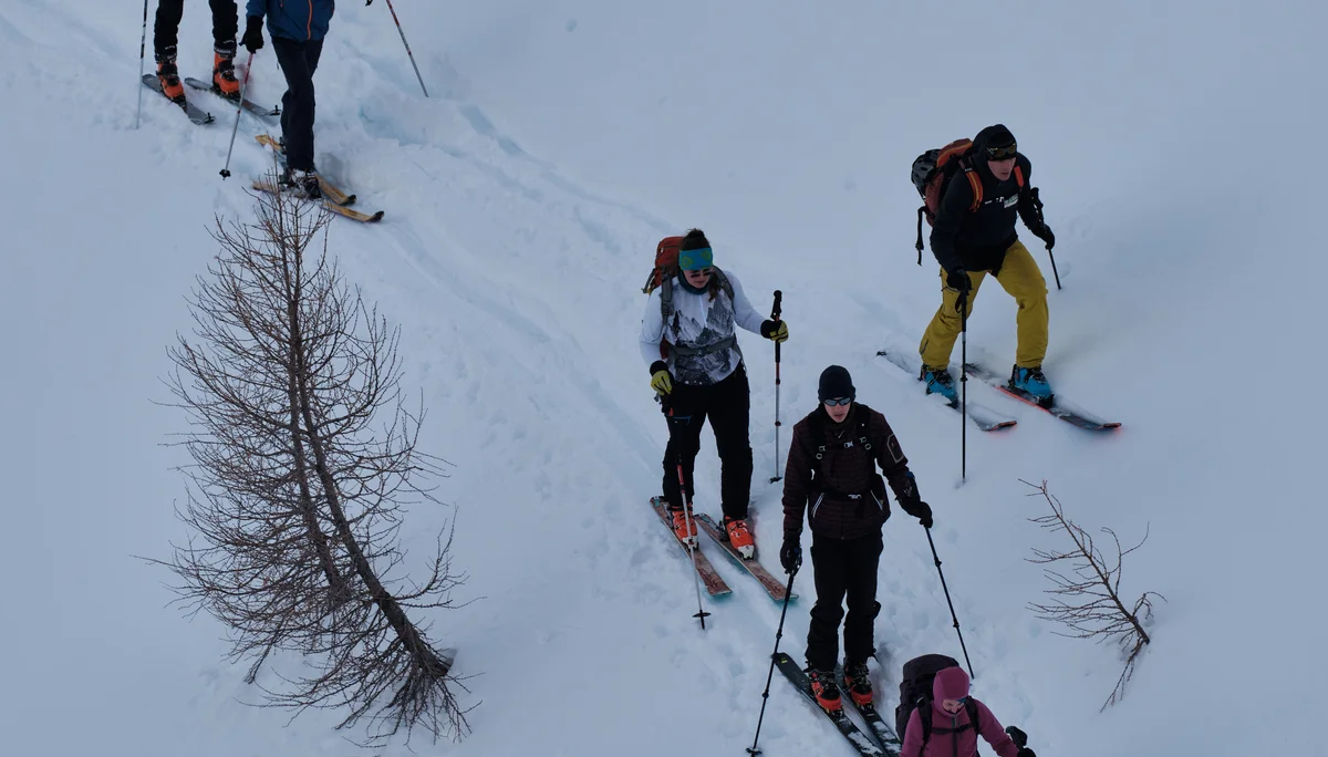 JDAV Schwabach Skifahren Flattach 2023 | © Benedikt Rauh