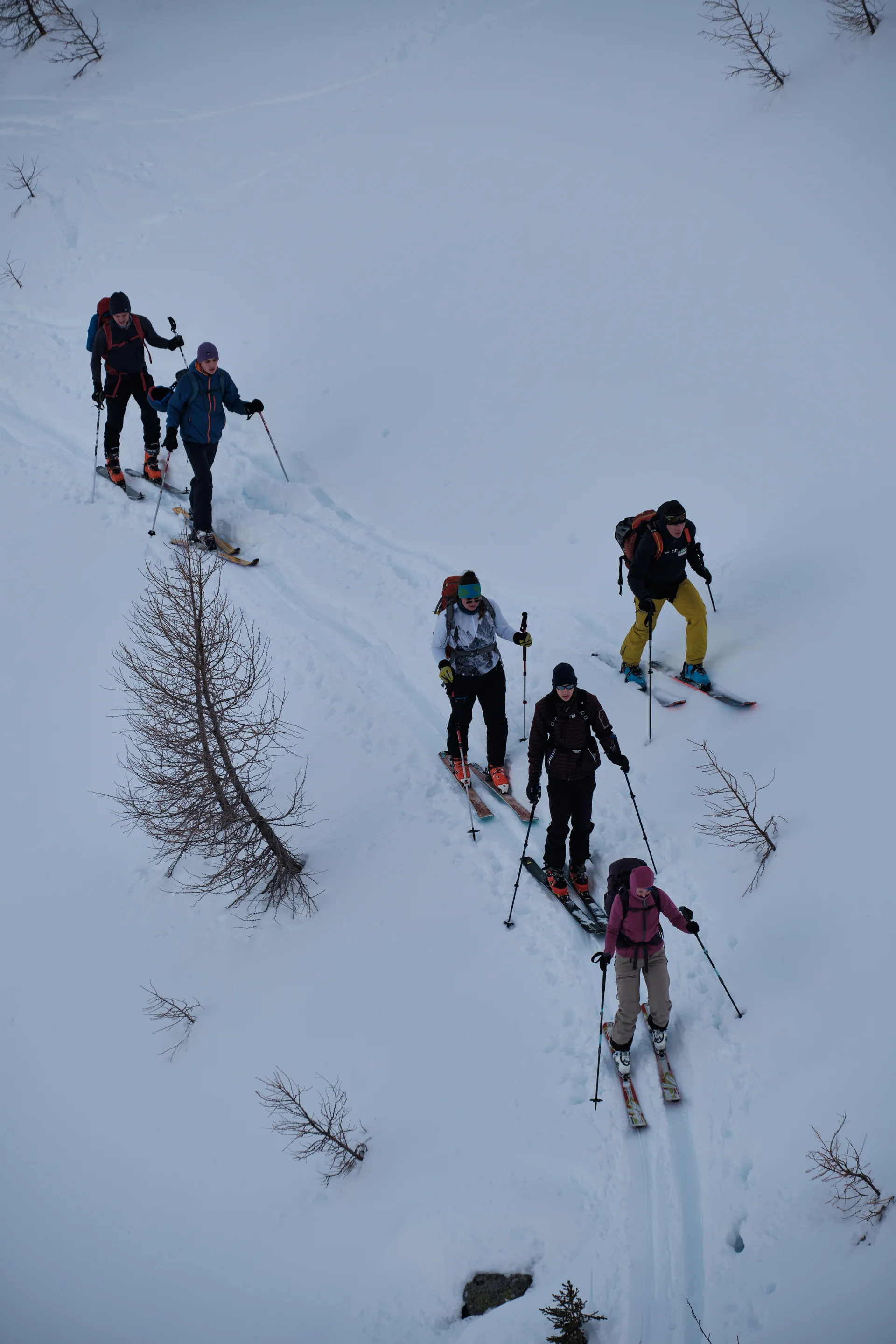 JDAV Schwabach Skifahren Flattach 2023 | © Benedikt Rauh