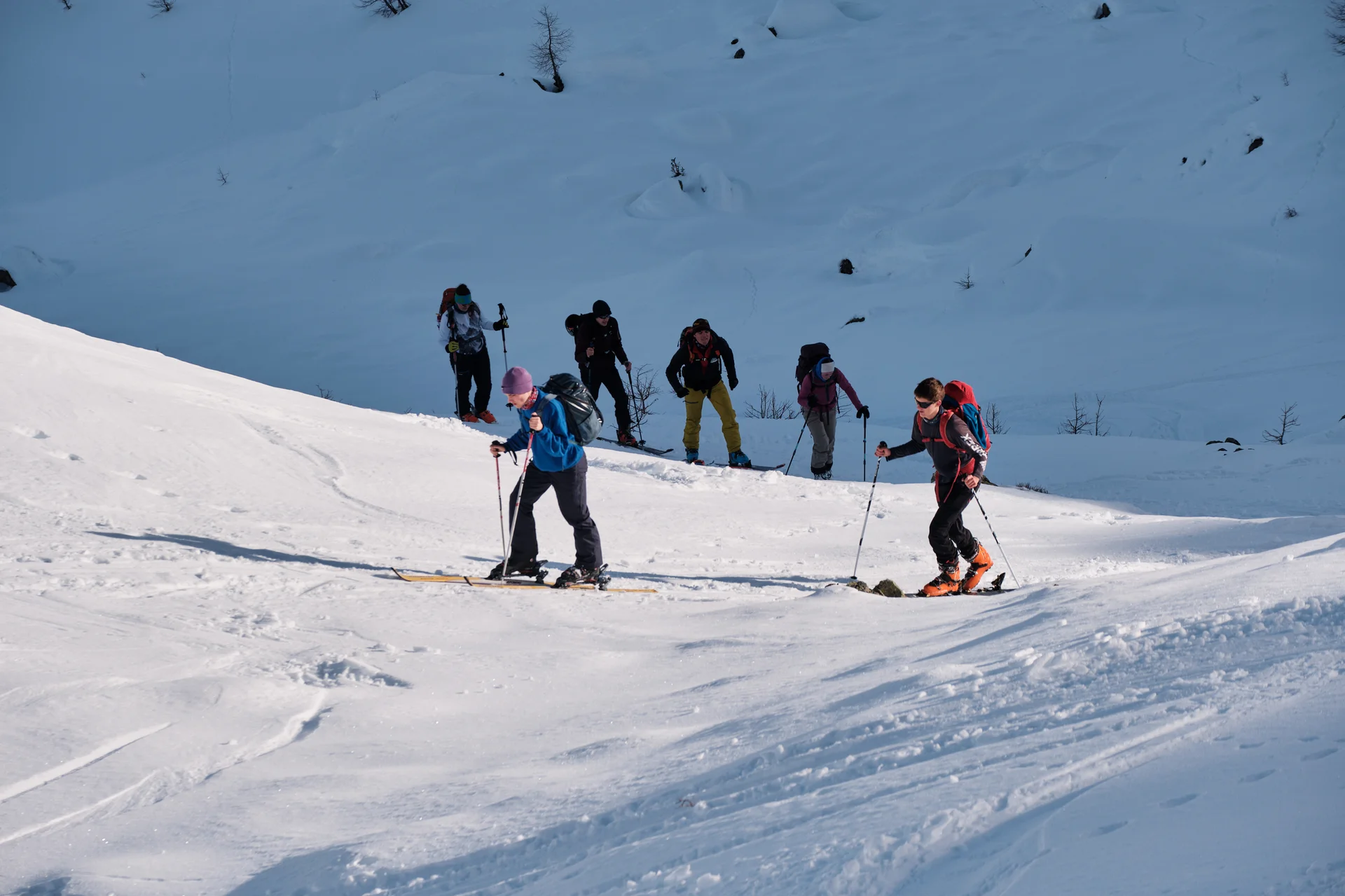 JDAV Schwabach Skifahren Flattach 2023 | © Benedikt Rauh