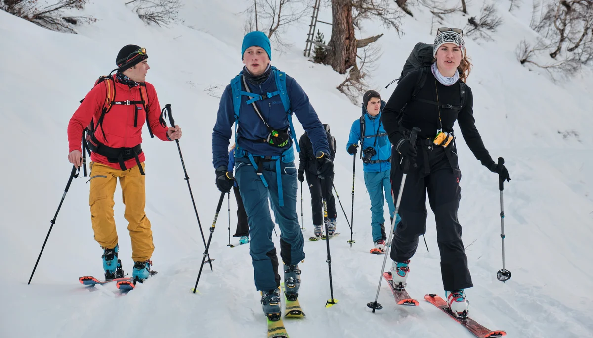 JDAV Schwabach Skifahren Flattach 2023 | © Benedikt Rauh
