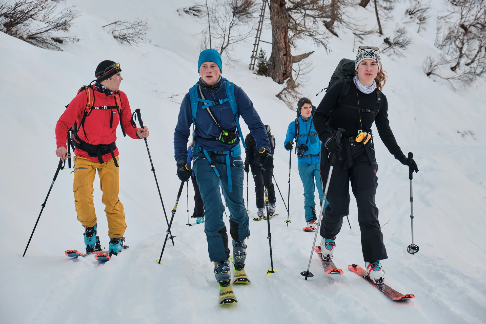 JDAV Schwabach Skifahren Flattach 2023 | © Benedikt Rauh