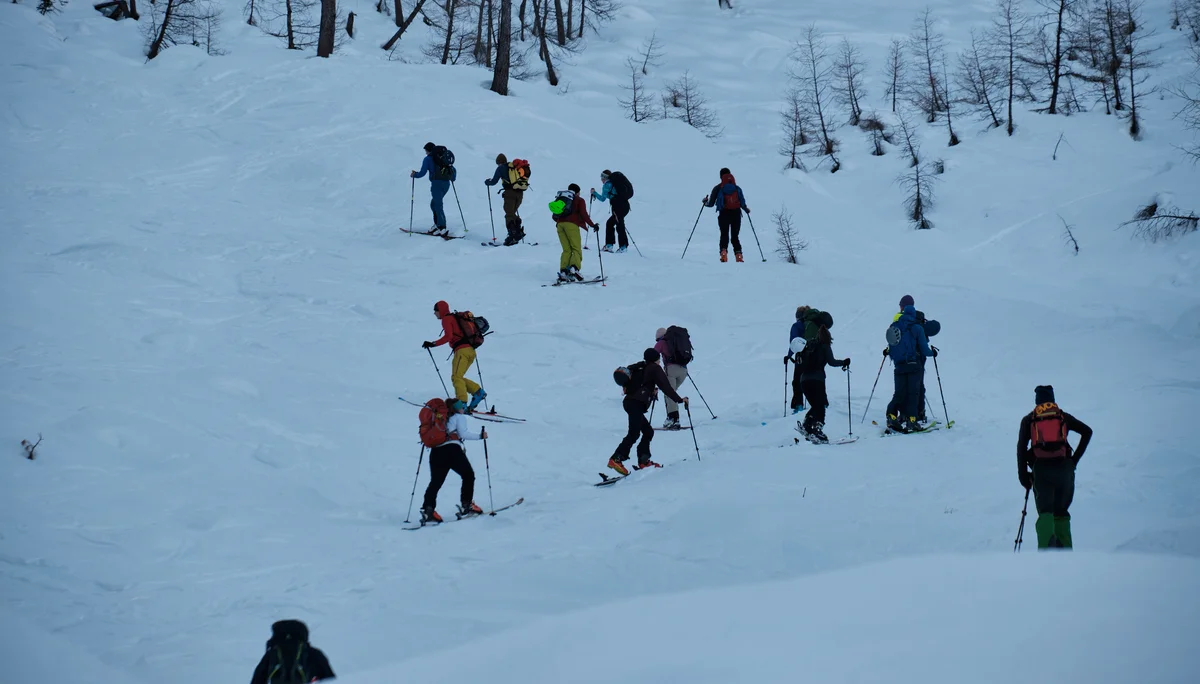 JDAV Schwabach Skifahren Flattach 2023 | © Benedikt Rauh
