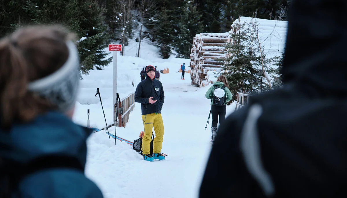 JDAV Schwabach Skifahren Flattach 2023 | © Benedikt Rauh