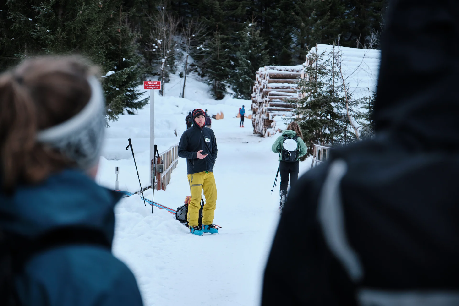 JDAV Schwabach Skifahren Flattach 2023 | © Benedikt Rauh