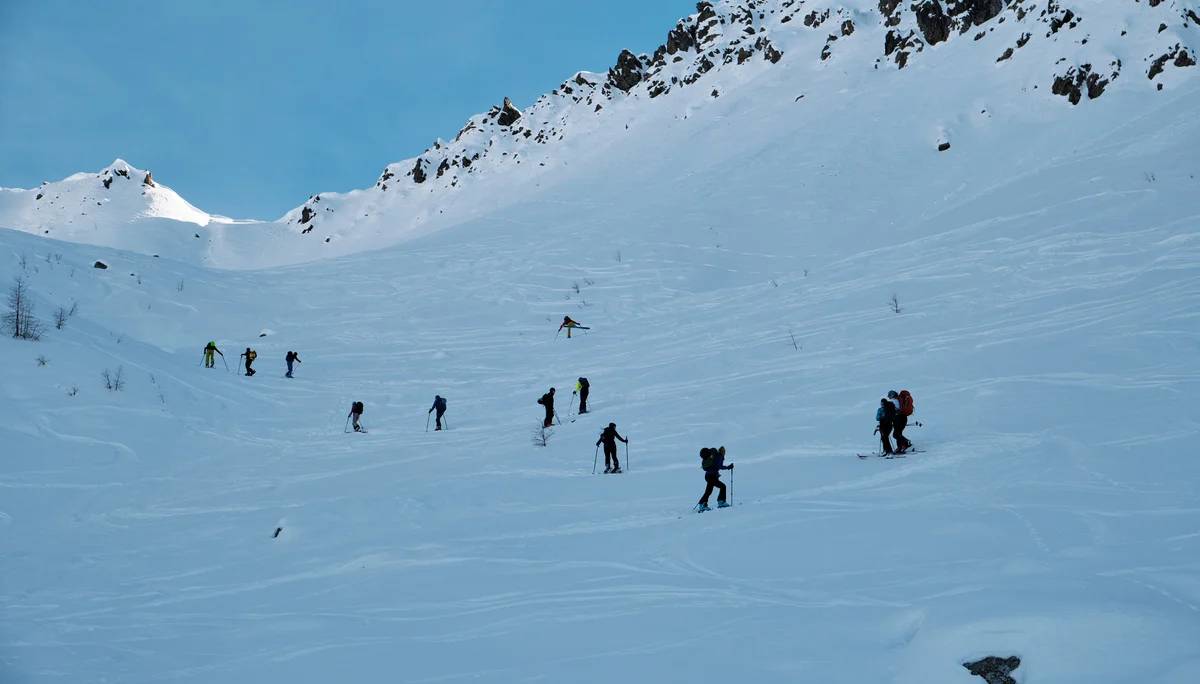 JDAV Schwabach Skifahren Flattach 2023 | © Benedikt Rauh