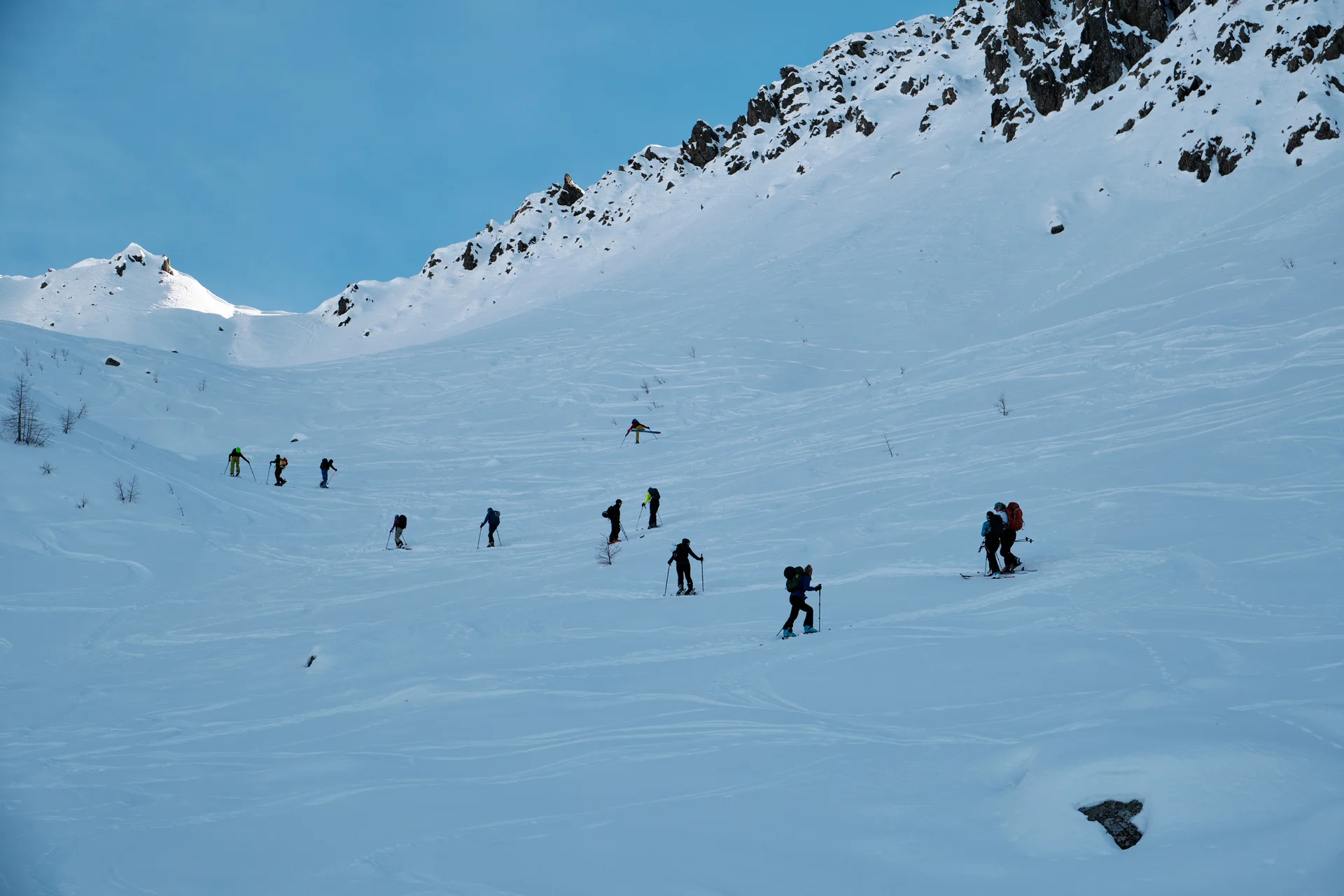 JDAV Schwabach Skifahren Flattach 2023 | © Benedikt Rauh